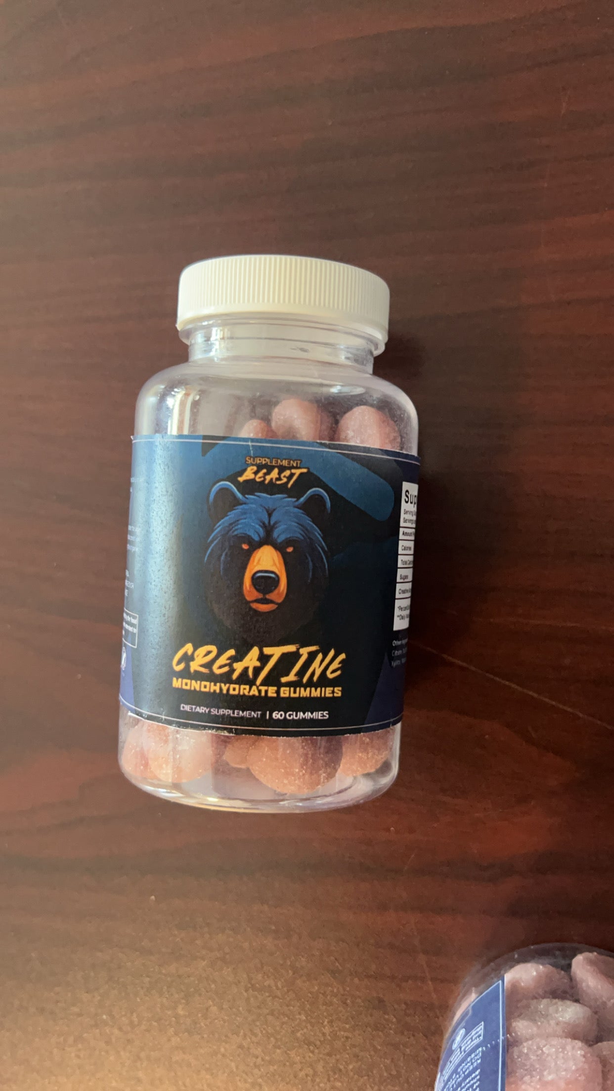 Supplement Beast Creatine Bottle cover