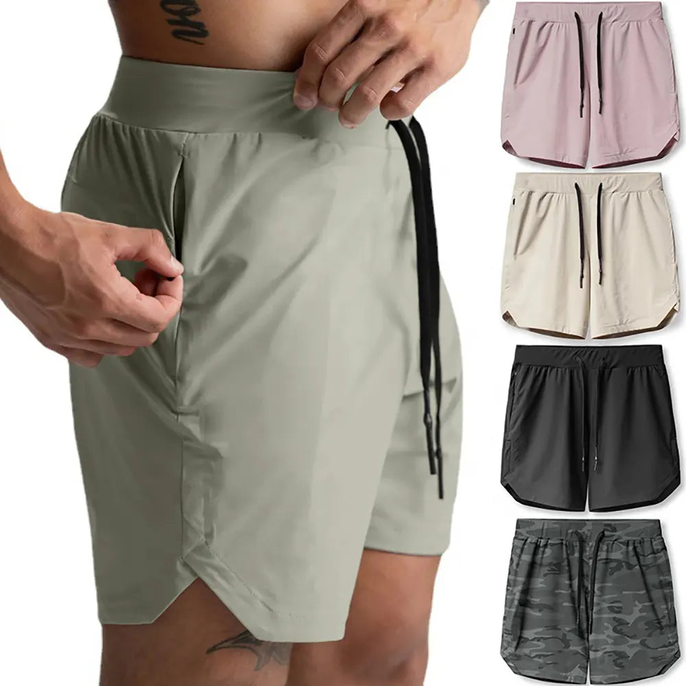 Supplement Beast Mens Cream Color Shorts color option